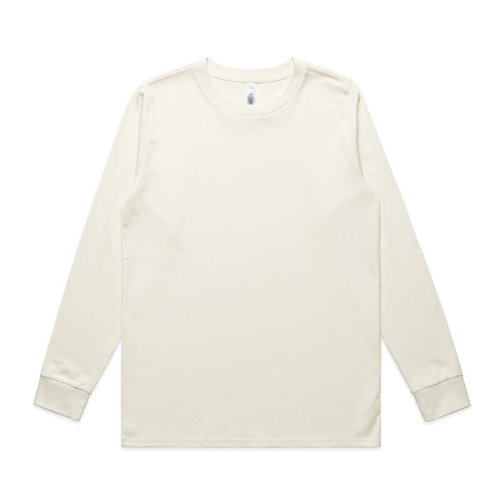 Long Sleeve Standard Tshirt in Ecru
