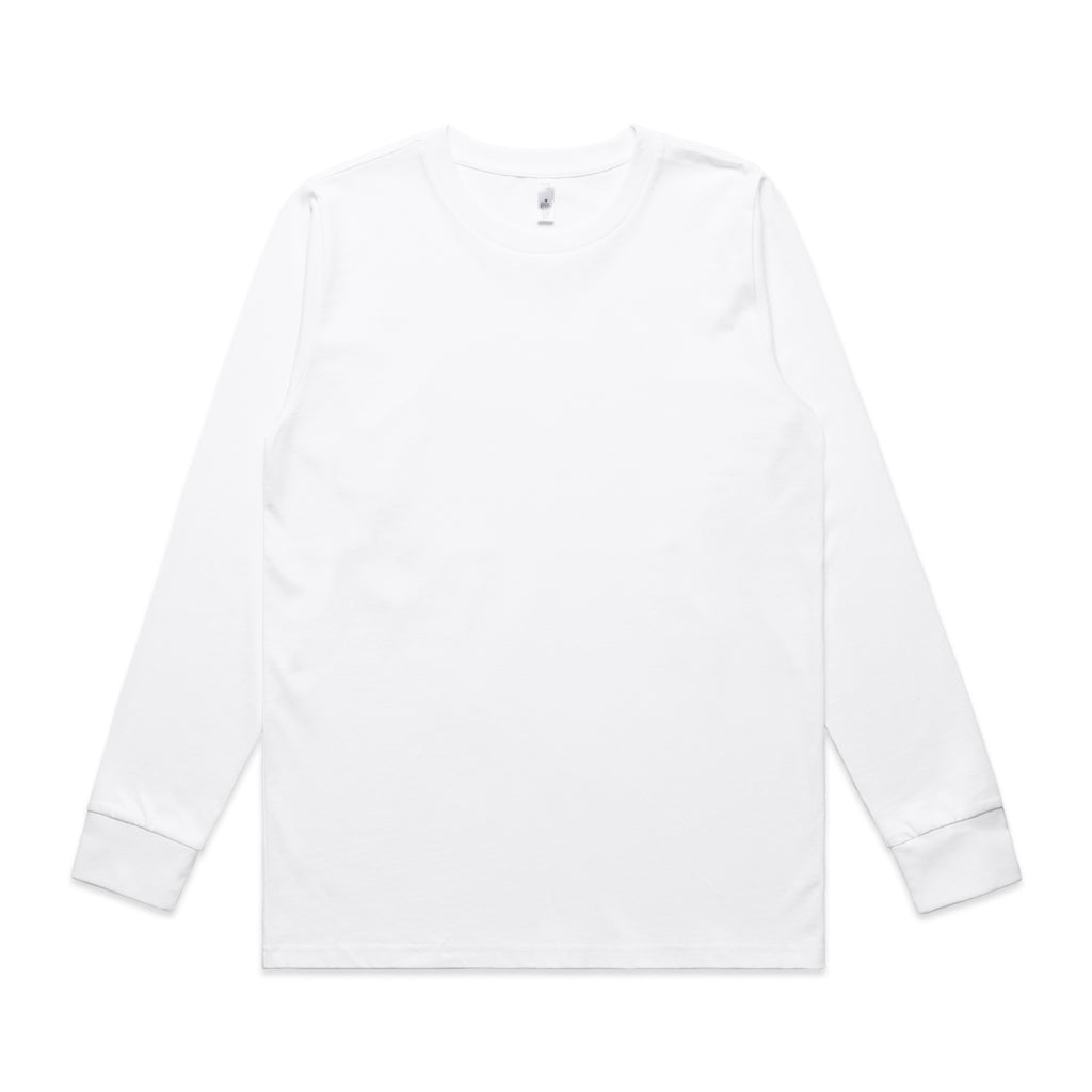 Long Sleeve Standard Tshirt in White