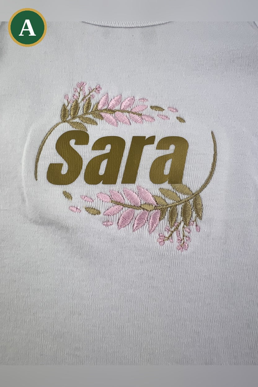 Name in Leaf Frame - Any Language