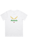 Christmas Deer Tshirt with name