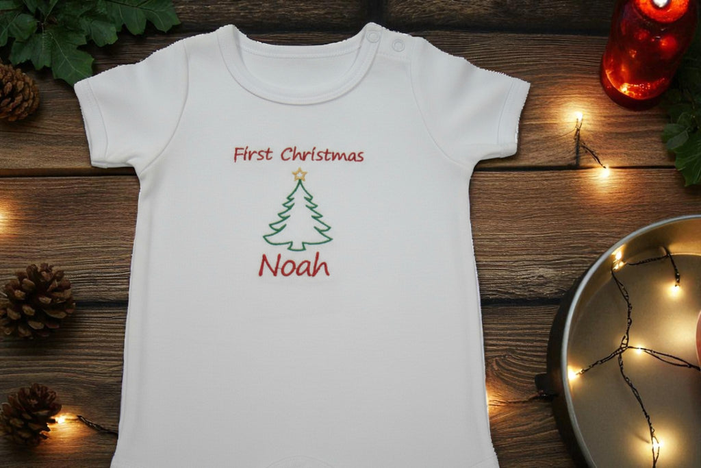 First Christmas with Baby Name