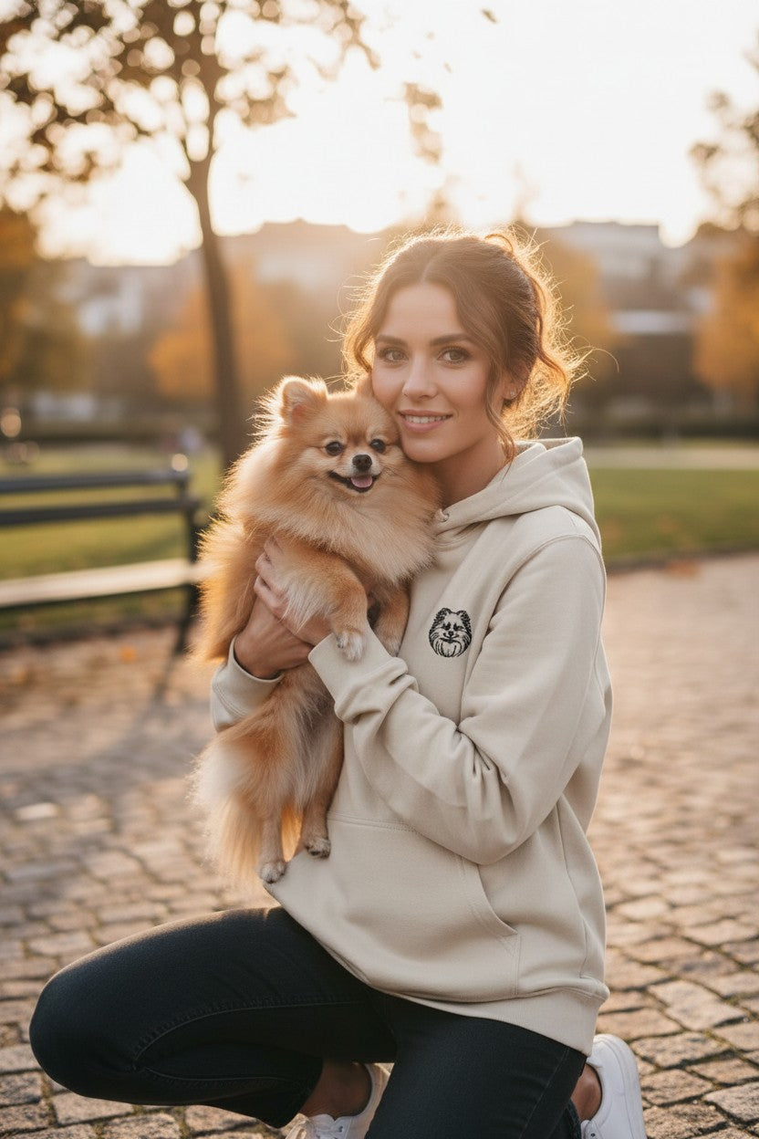 Pomeranian Face Logo