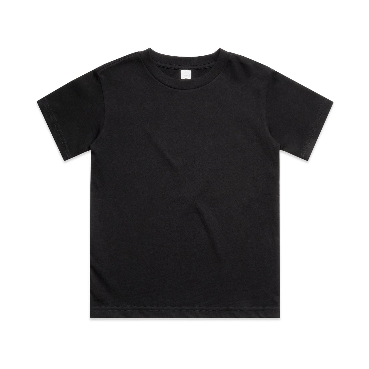 Kids Short Sleeve Standard Tshirt Black