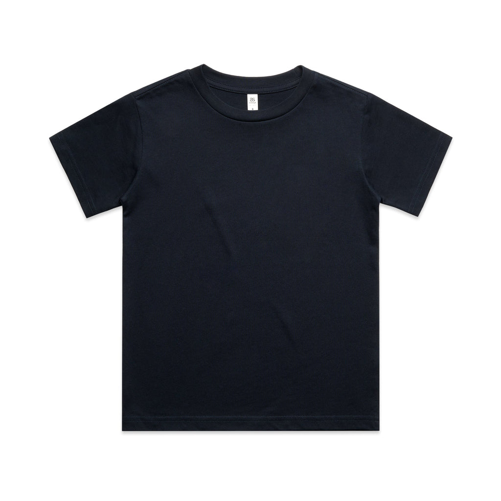 Kids Short Sleeve Standard Tshirt Navy