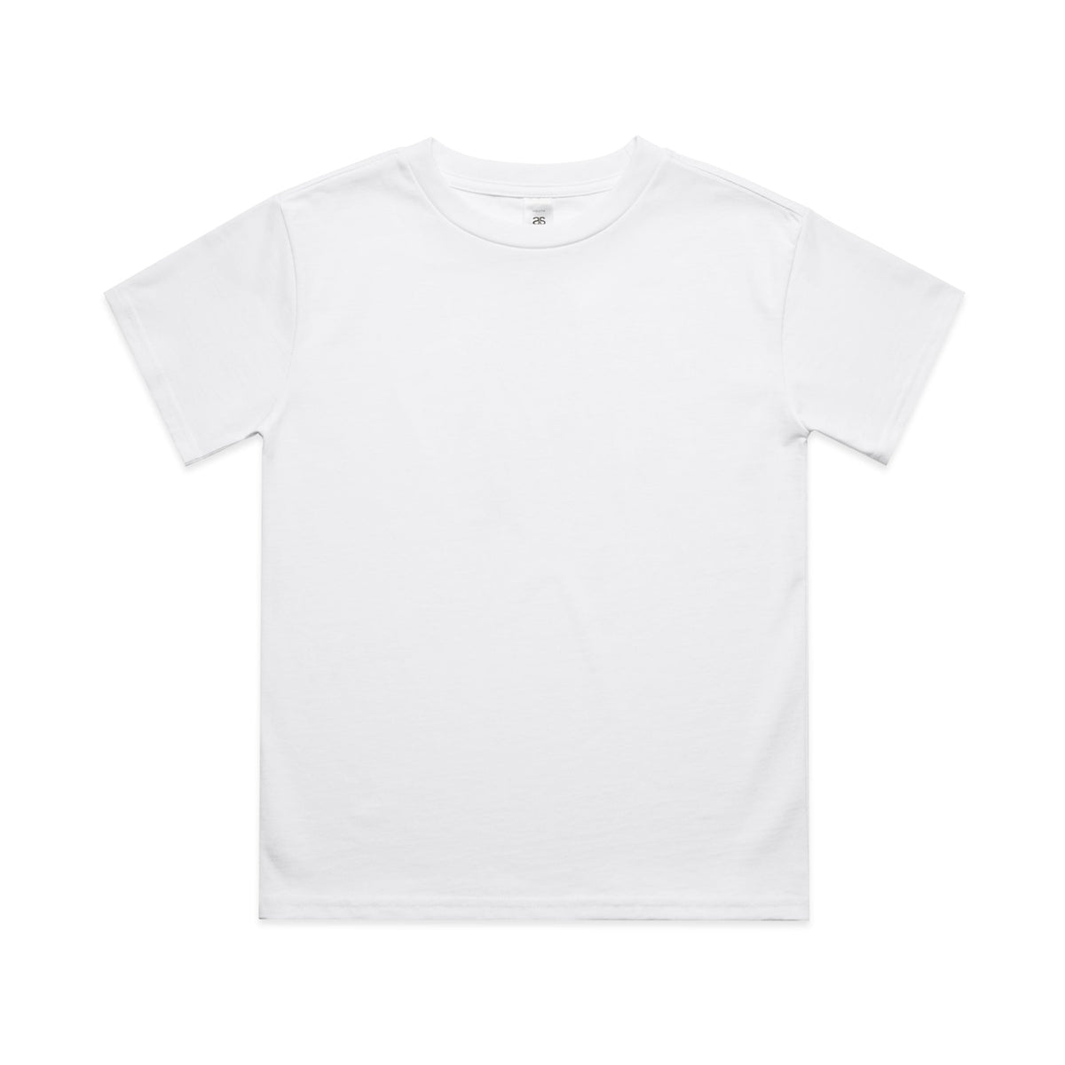 Kids Short Sleeve Standard Tshirt White