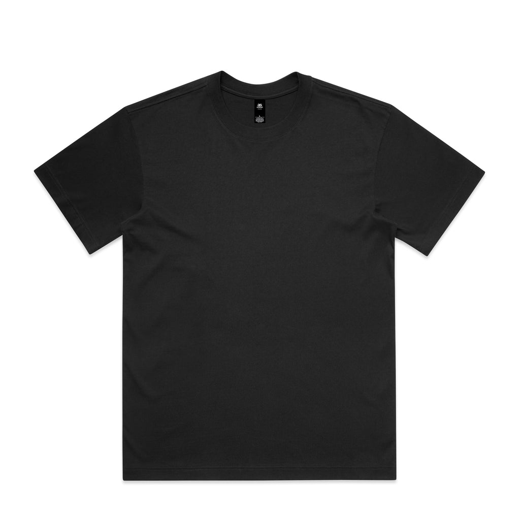 Men Short Sleeve Box Tshirt in Black