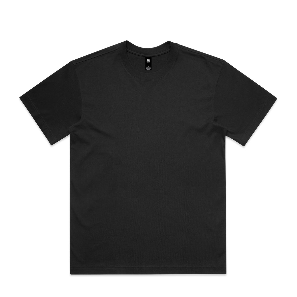 Men Short Sleeve Box Tshirt in Black