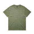 Men Short Sleeve Box Tshirt in Faded Olive