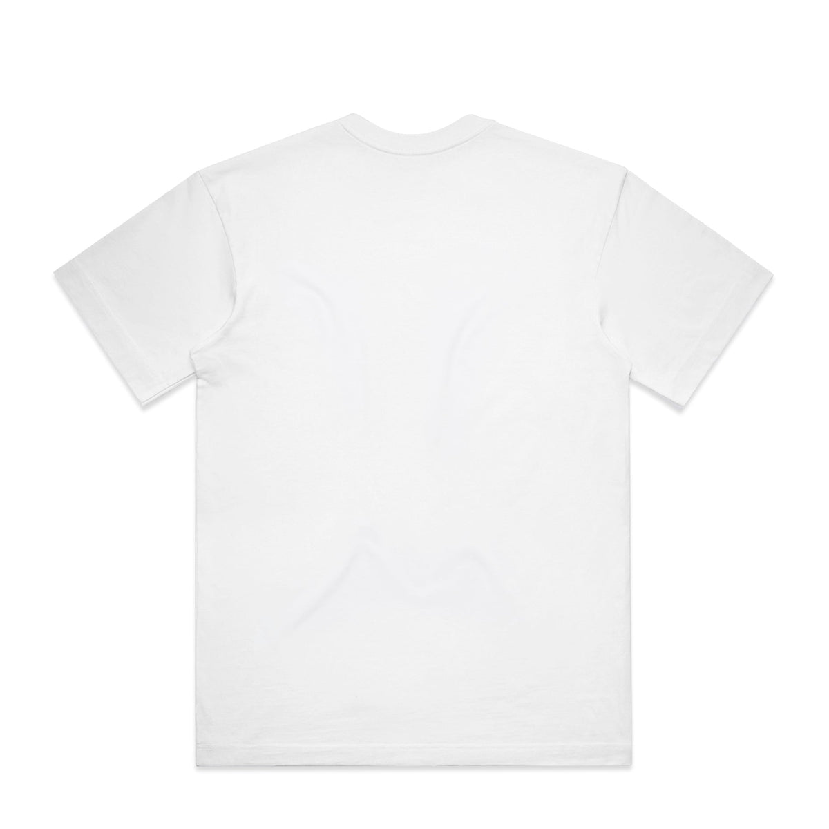 Men Short Sleeve Box Tshirt in White