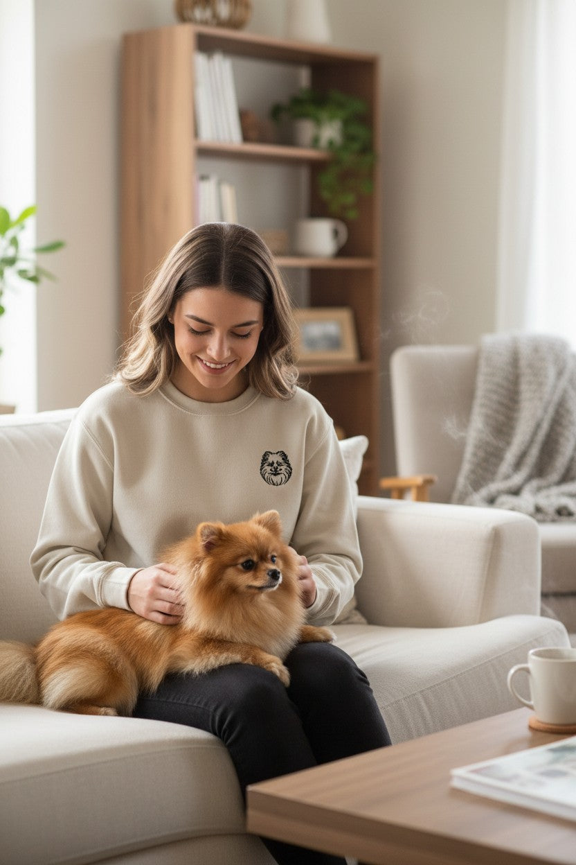 Pomeranian Face Logo