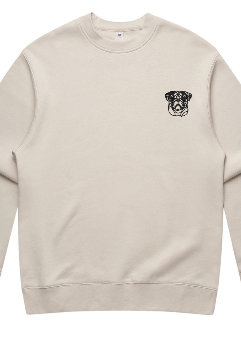 Pug  Face Logo