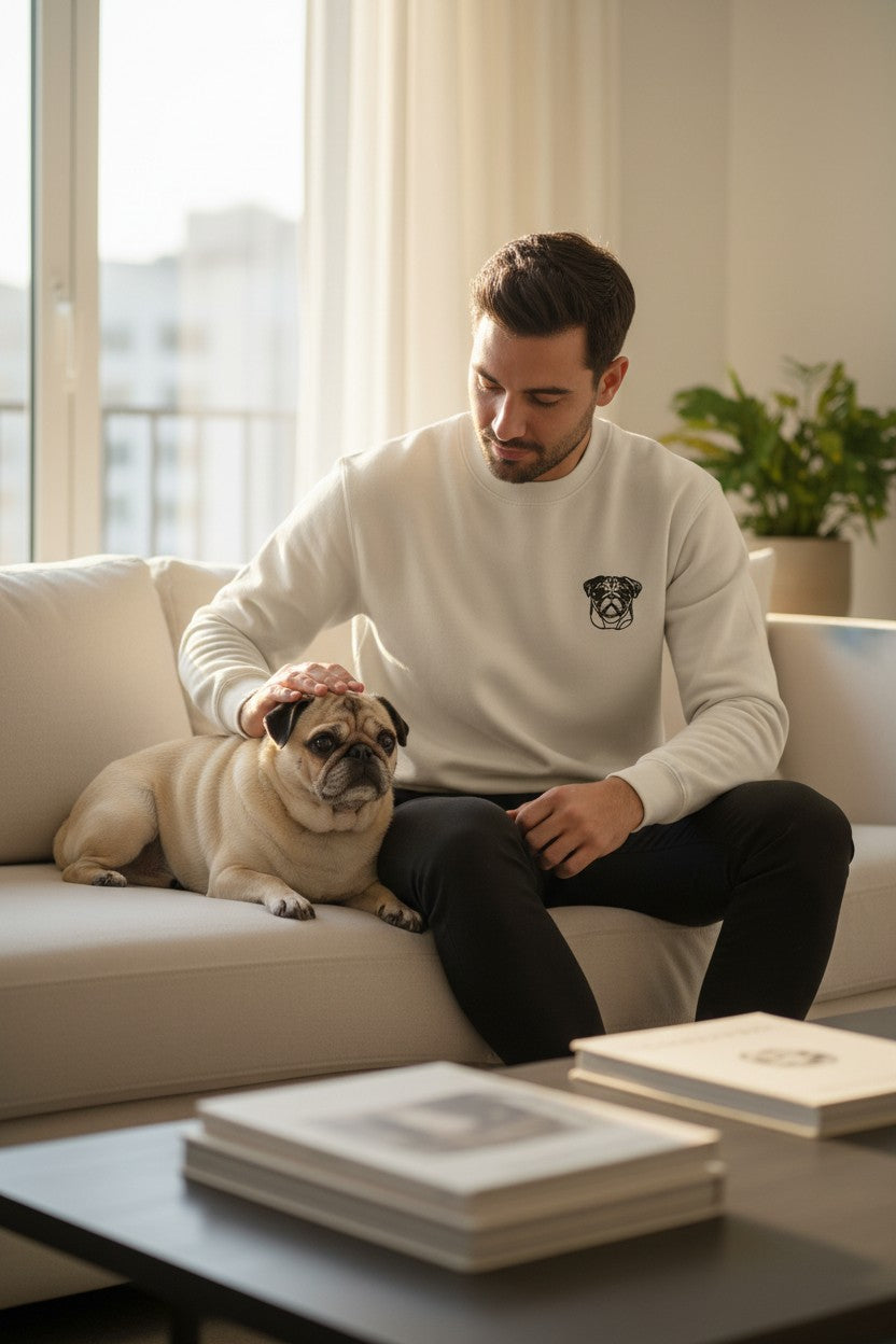 Pug  Face Logo
