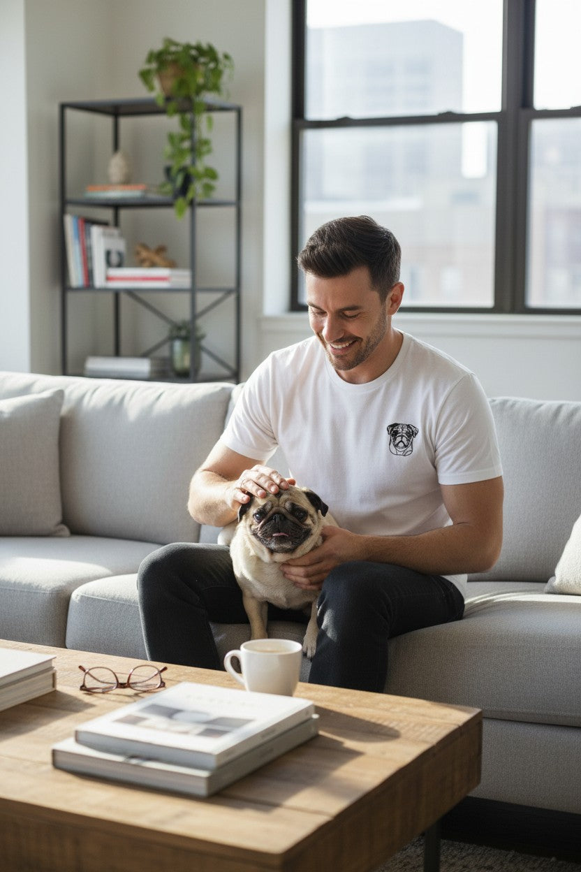 Pug  Face Logo