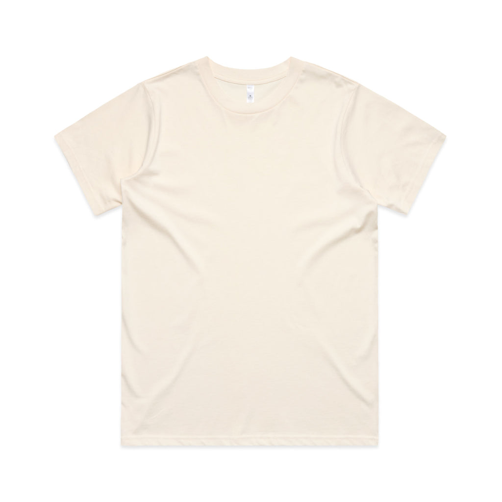 Women Short Sleeve Standard Tshirt in Ecru