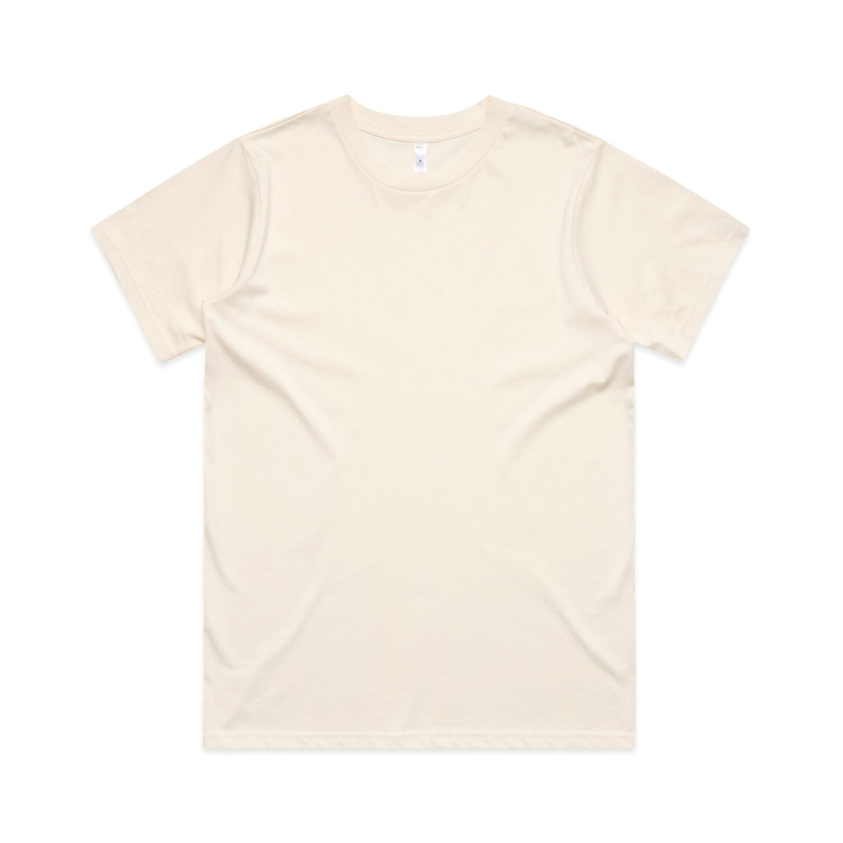 Women short sleeve standard tee in ecru