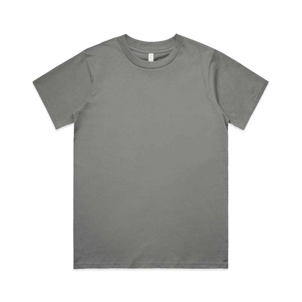 Women Short Sleeve Standard Tshirt in Shadow Grey