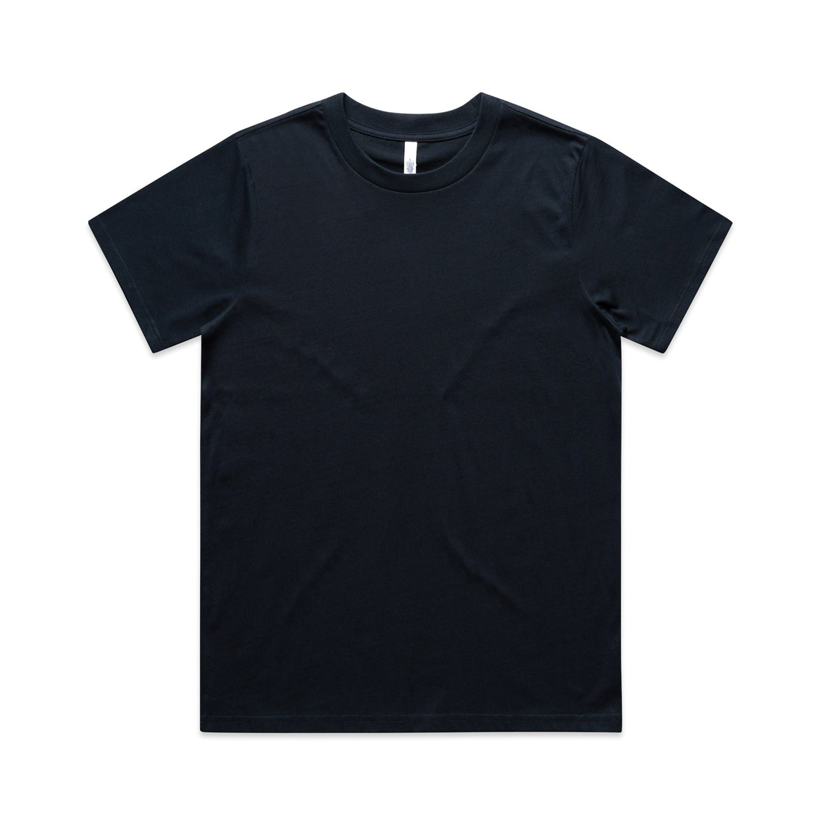 Women short sleeve standard tee in navy